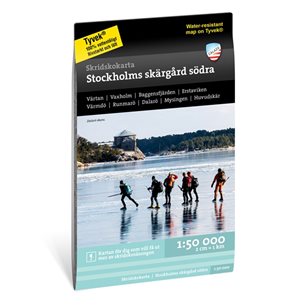 Calazo Skridskokarta Stockholms Skärgård - Södra 1:50.000