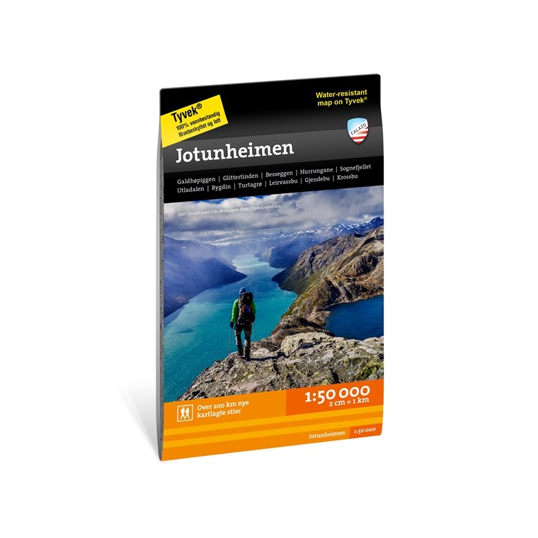Calazo Turkart Jotunheimen 1:50.000