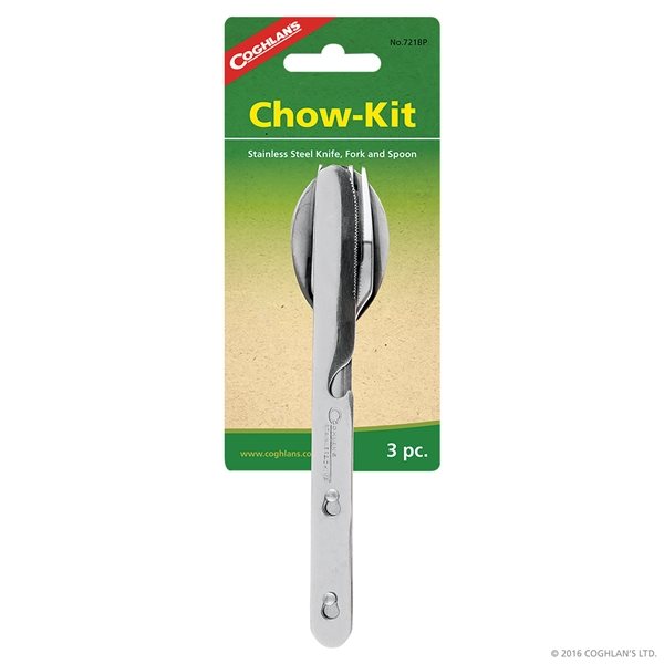 Coghlans Chow Kit (knife Fork & Spoon Set)