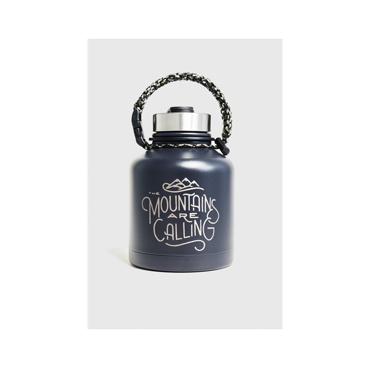 United by Blue Mountains Are Calling 32Oz Stainless Steel Growler
