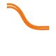 Mammut 8.7 Alpine Sender Dry Rope Vibrat Orange/Ocean