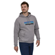 Patagonia M's P-6 Logo Uprisal Hoody Gravel Heather