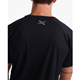 2XU Aero Tee Black/Silver Reflective