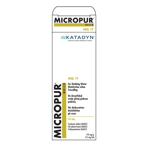 Katadyn Micropur Quick MT1T 70 tabletter