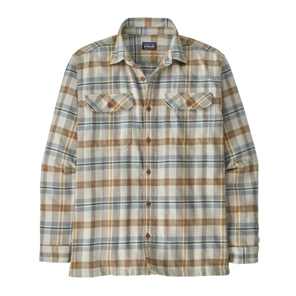 Patagonia M’s L/S Organic Cotton MW Fjord FlannelShirt Fields Natural
