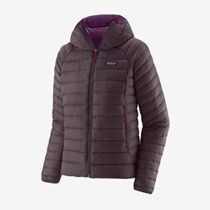 Patagonia W's Down Sweater Hoody Obsidian Plum