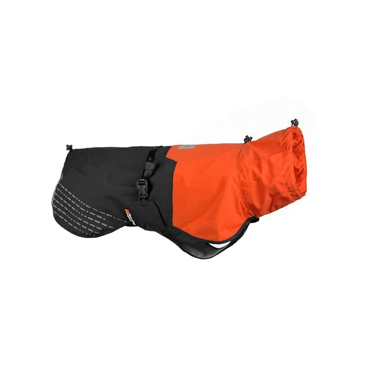 Non-stop dogwear Fjord Raincoat Orange/Black