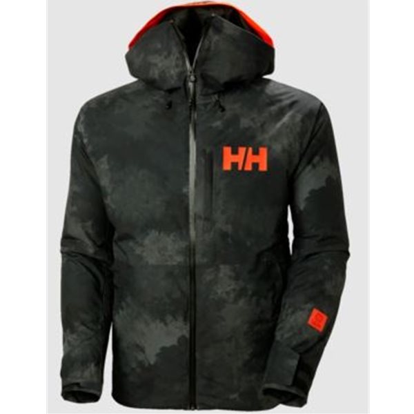 Helly Hansen Powderface Jacket Black Marble