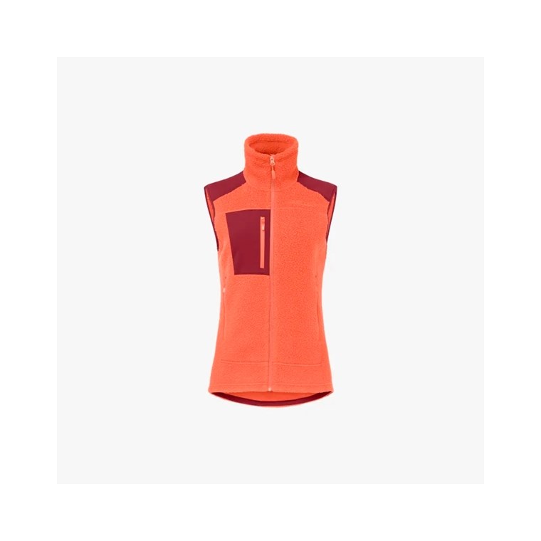 Norrøna Trollveggen ThermalPro Vest W's Orange Alert