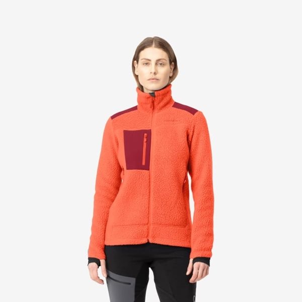 Norrøna Trollveggen ThermalPro Jacket W’s Orange Alert