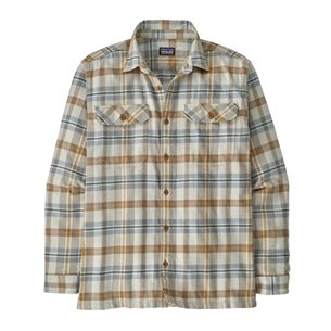 Patagonia M's L/S Organic Cotton MW Fjord FlannelShirt Fields Natural