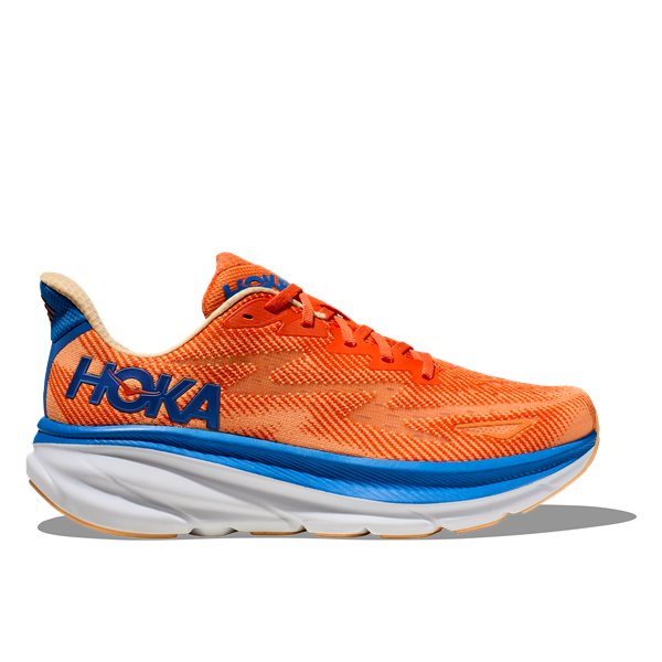 Hoka W Clifton 9 Vibrant Orange / Impala