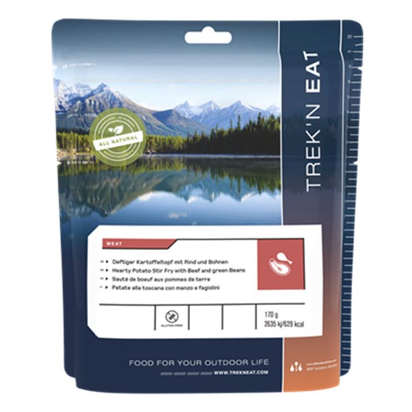 Trek'n Eat Hearty Potato Stir Fry With Beef And Gre