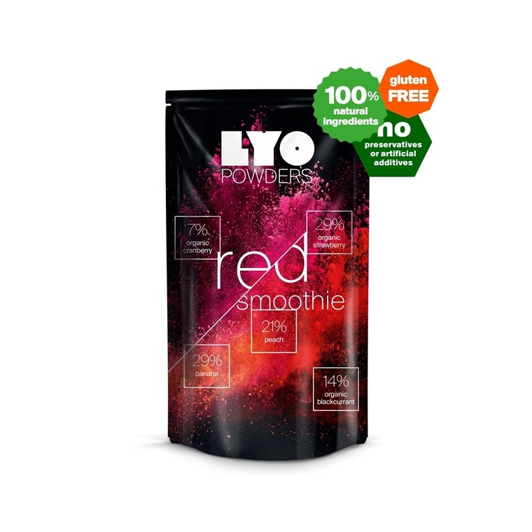LYOfood Red Smoothie Mix 42 g - Bottle Size