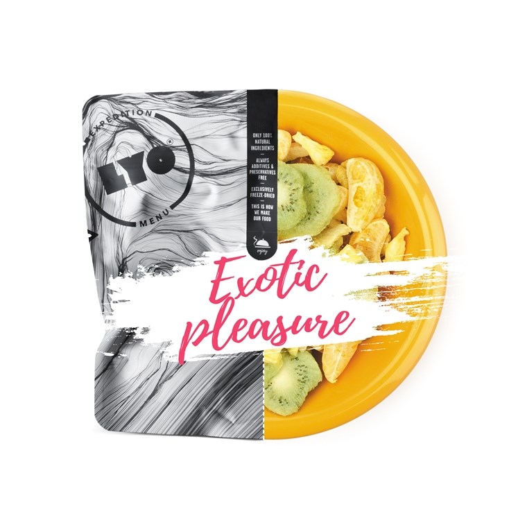 LYOfood Exotic Pleasure (Banana, Pineapple, Tangerin, Kiwi) 30 G
