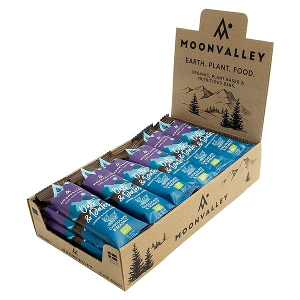 Moonvalley Oats & Dates Bar – Chocolate & Seasalt Bar Box