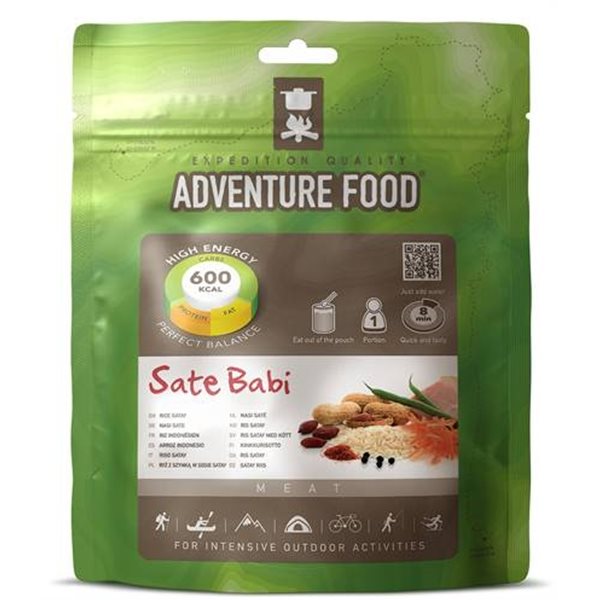 Adventure Food Rice Satay enkelportion