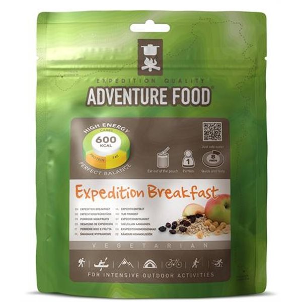 Adventure Food Expedition Breakfast enkelportion