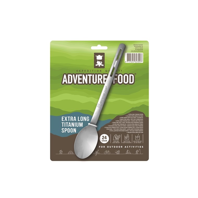 Adventure Food Titanium Spoon, 1Pc