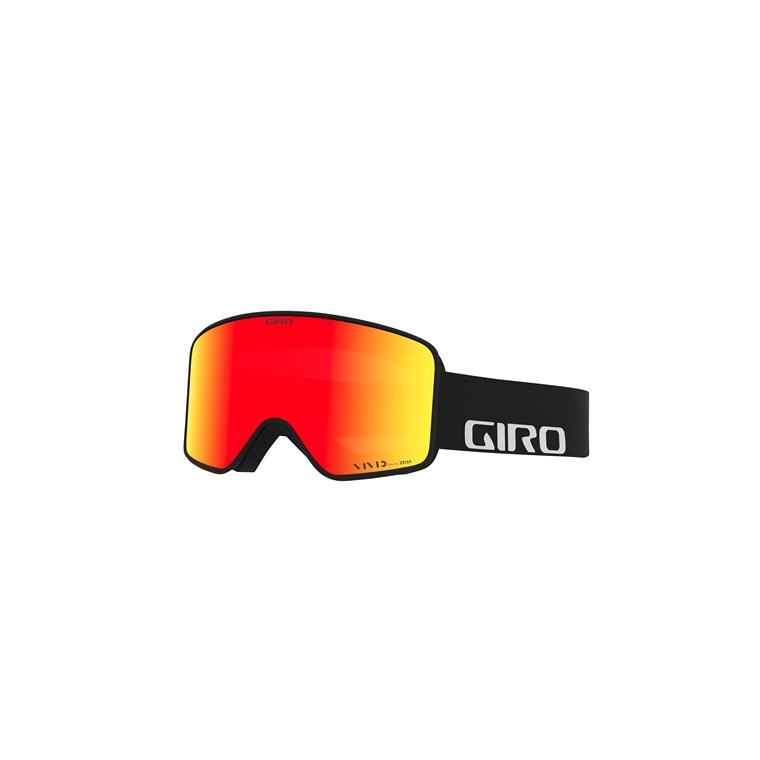 Giro Method Black Wordmark Vivid Ember