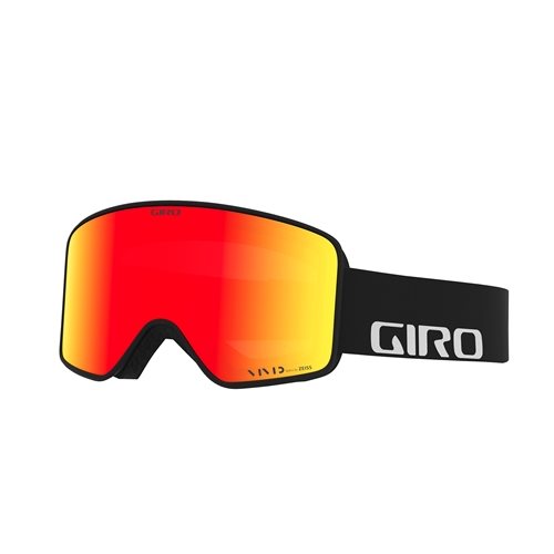 Giro Method Black Wordmark Vivid Ember