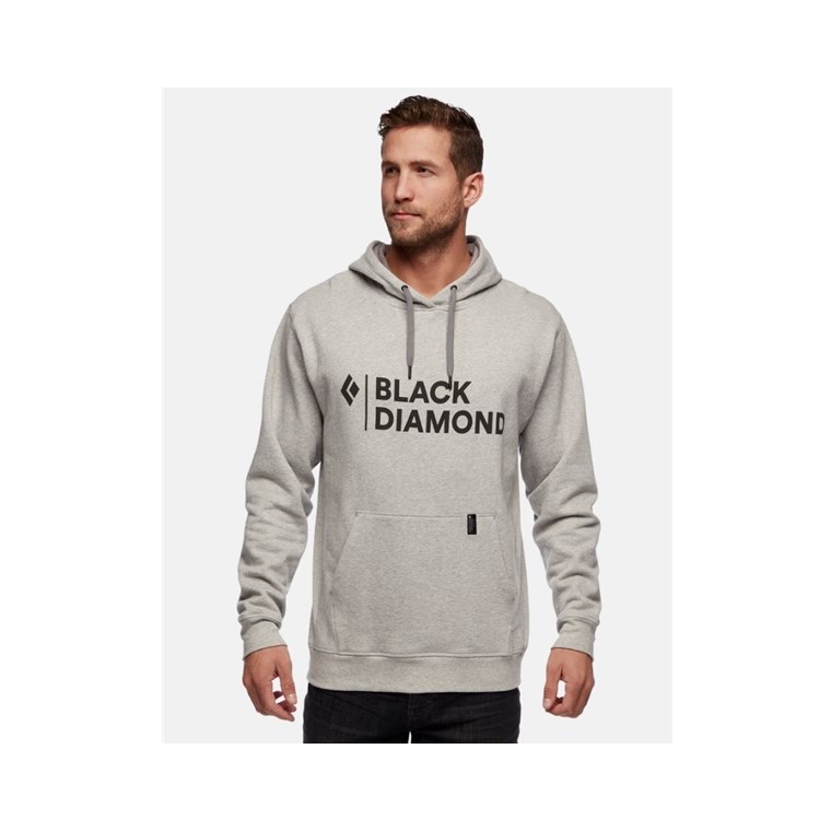 Black Diamond M Stacked Logo Hoody