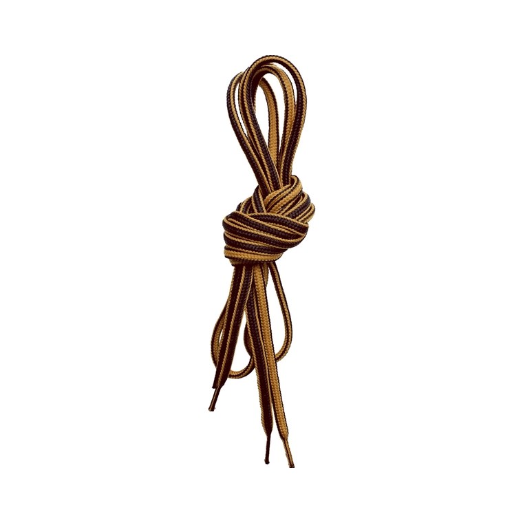 Lundhags Round Shoe Laces 150Cm Yellow/Brown