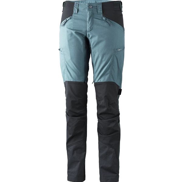Lundhags Makke Pants Regular Women Fjord Blue/Charcoal