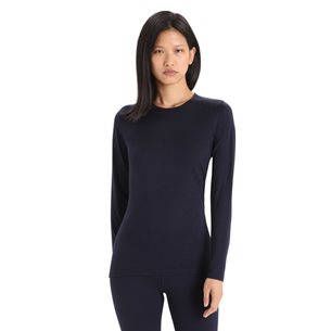 Icebreaker W 200 Oasis LS Crewep Women Midnight Navy