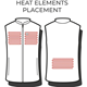 Heat Experience Heated Hunt Vest Mens