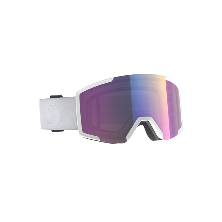 Scott Sco Goggle Shield + Extra Lens Mineral White/Enhancer Teal Chrome