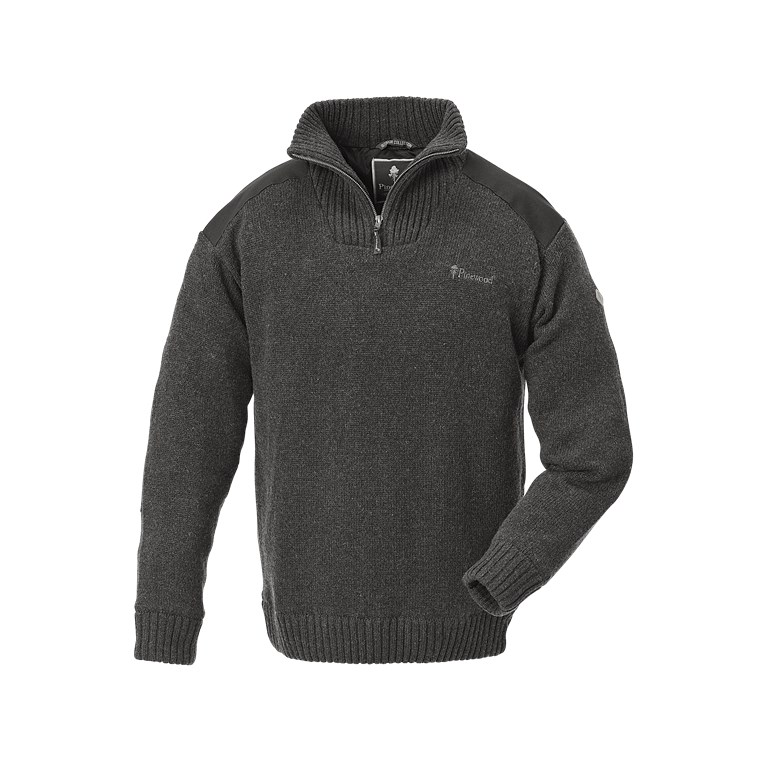 Pinewood Hurricane Sweater W Grey Mel