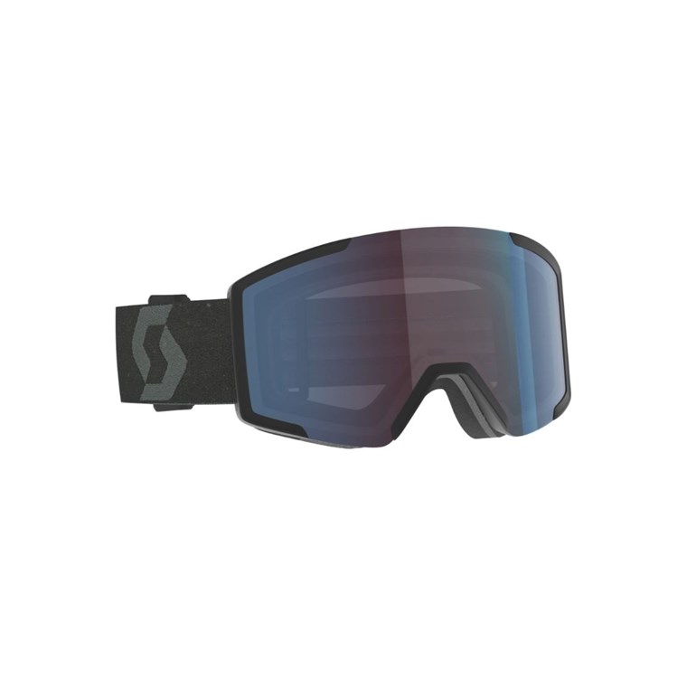 Scott Sco Goggle Shield + Extra Lens Mineral Black/Enhancer Blue Chrome