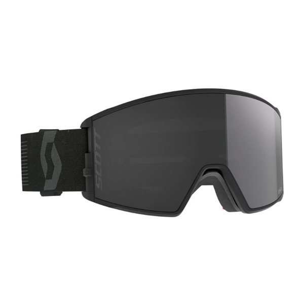 Scott Sco Goggle React Mineral Black/Solar Black Chrome