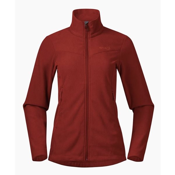 Bergans Finnsnes Fleece Jacket Women Chianti Red