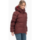 Bergans Lava Warm Down Jacket W/Hood Women Amarone Red