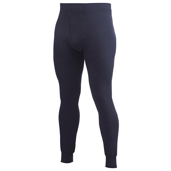 Woolpower Long Johns With Fly 200 Dark Navy