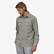 Patagonia Fishing Patagonia M's Early Rise Stretch Shirt On The Fly / Salvia Green