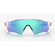 Oakley Radar Ev Path Pol Wht W/ Prizm Sapph