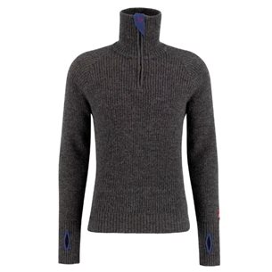 Ulvang Rav Sweater W/Zip Charcoal Melange