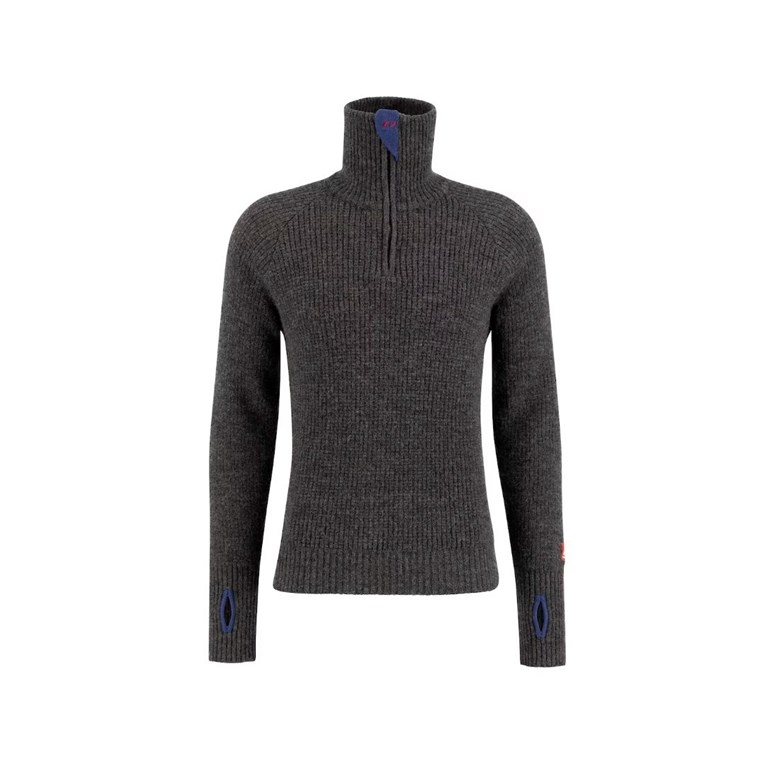 Ulvang Rav Sweater W/Zip Charcoal Melange