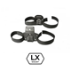 LedX Lamp And Battery Mount For Helmets WithAir Vents Lx-Mount
