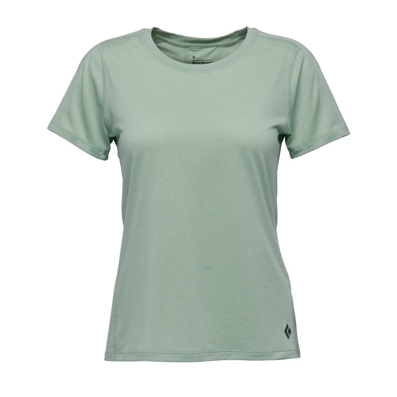 Black Diamond W Lightwire Ss TechTee Foam Green