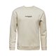 Black Diamond M Heritage Wordmark Crewneck Off White