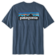 Patagonia P-6 Logo Responsibili-Tee Men Utility Blue
