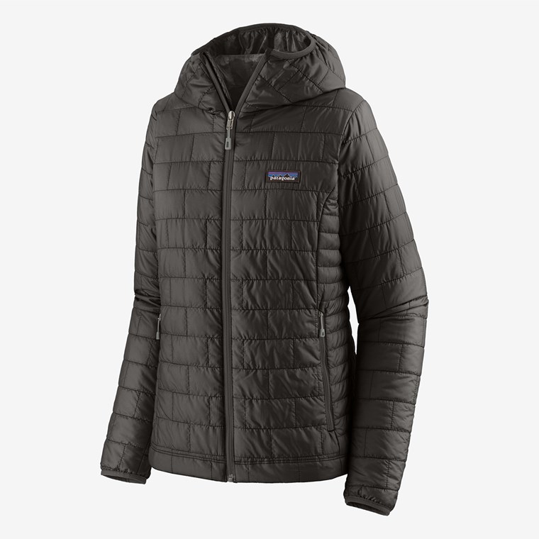 Patagonia W's Nano Puff Hoody en Black