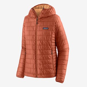 Patagonia W's Nano Puff Hoodyen Sienna Clay