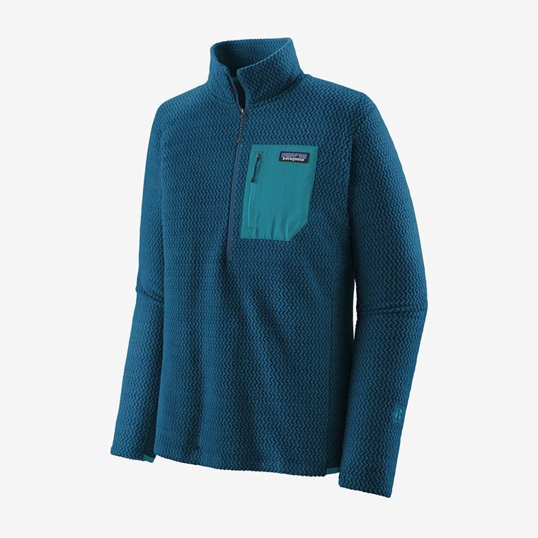 Patagonia M's R1 Air Zip Necket Men Lagom Blue