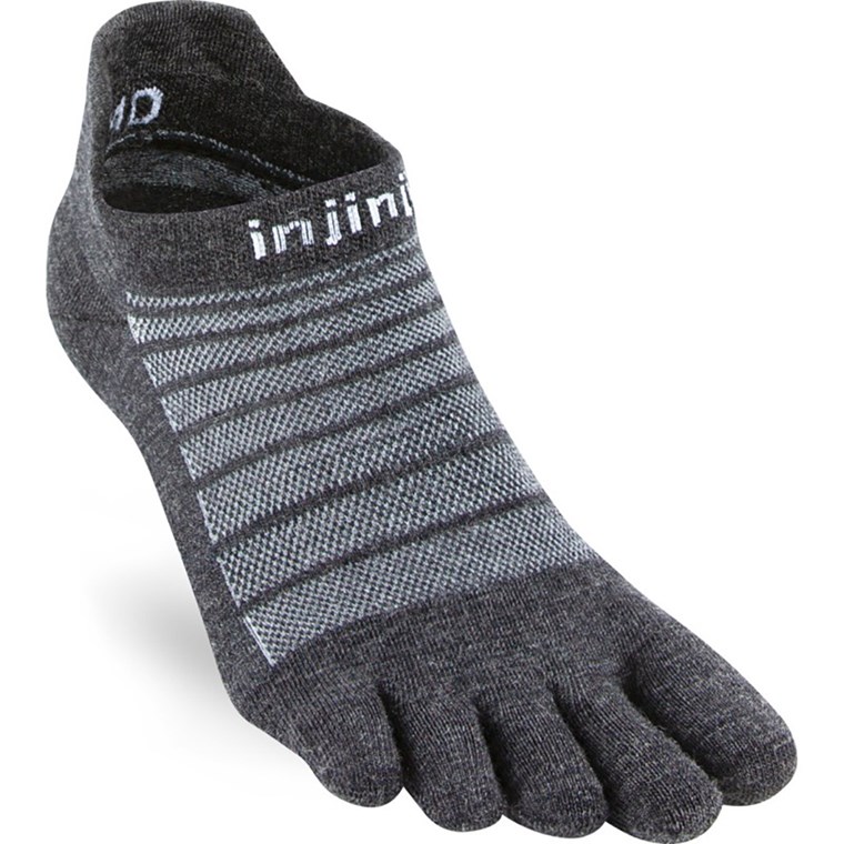 Injinji Run Lightweight No-Show Wool