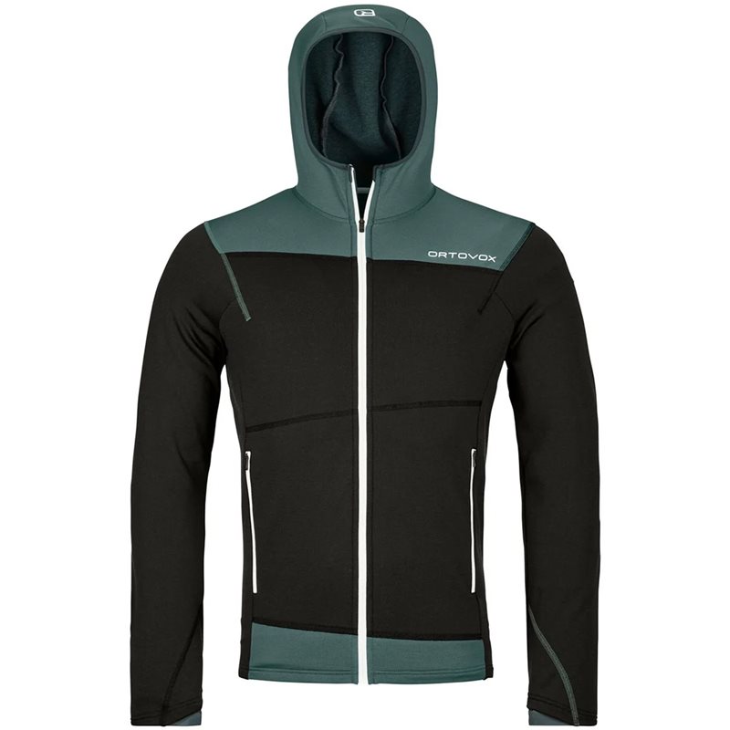 Ortovox Fleece Light Hoody M Black Raven